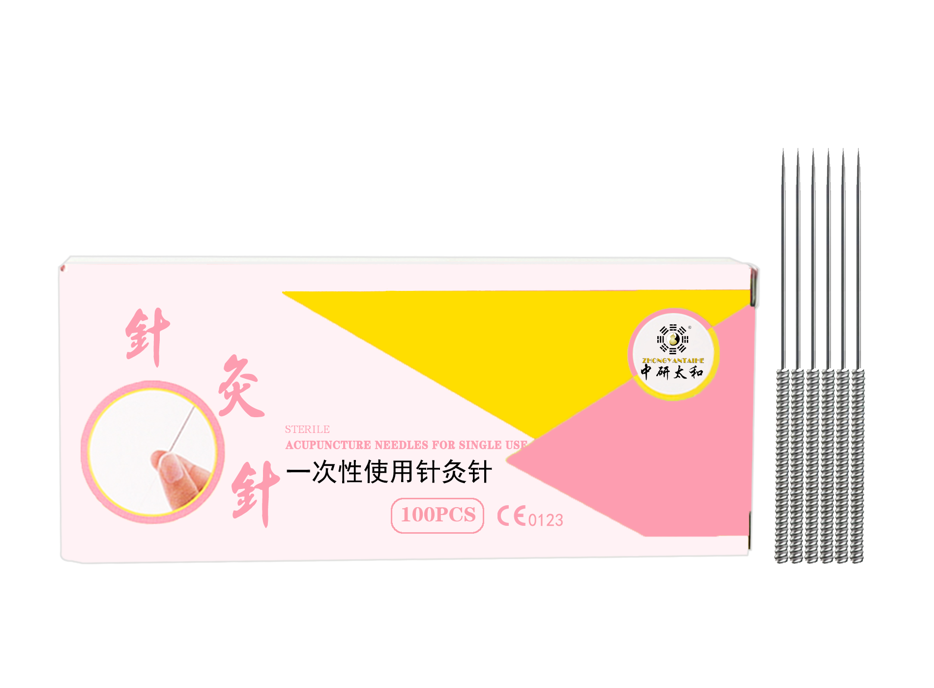 一次性使用无菌针灸针 100支装